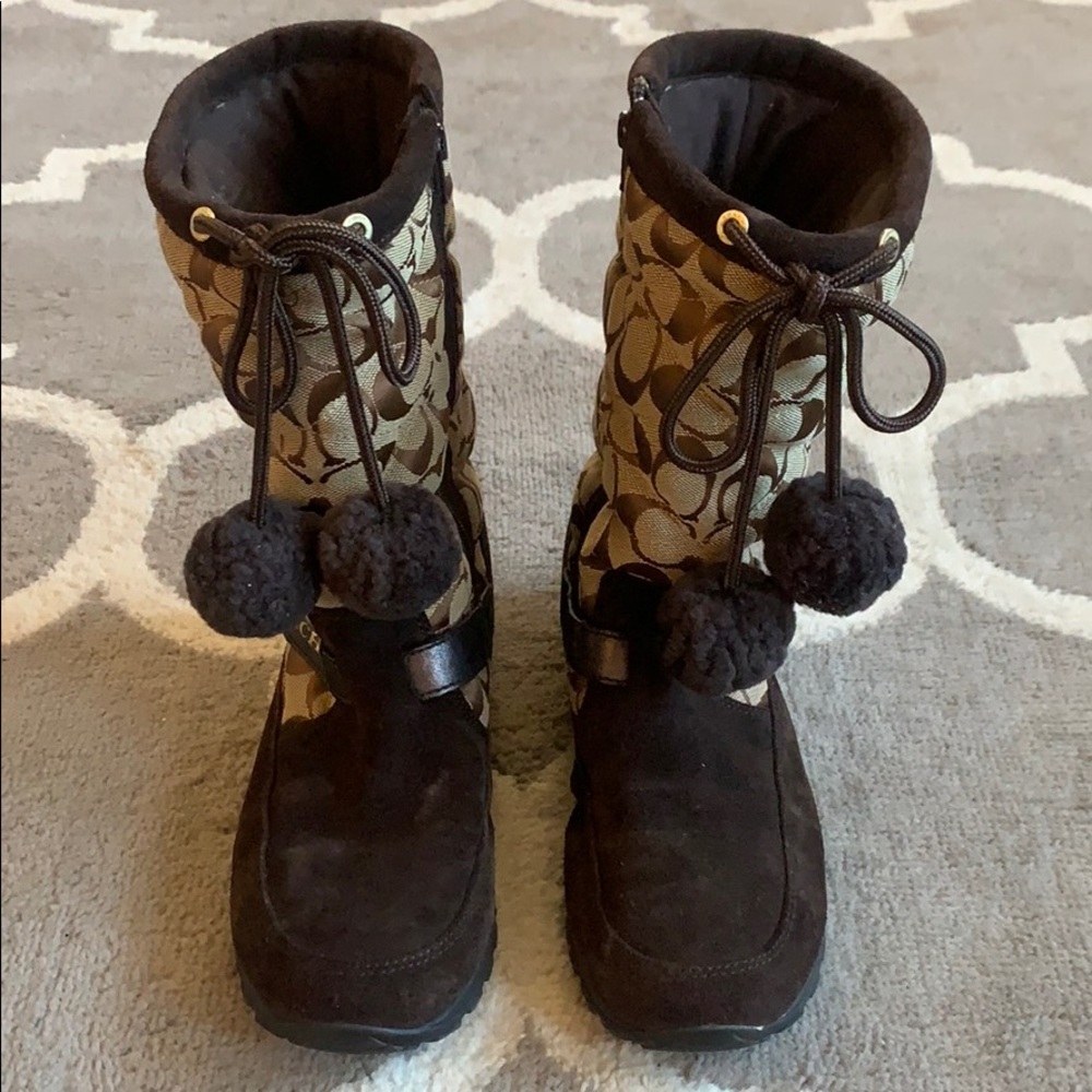 Coach Winter Snow Boots